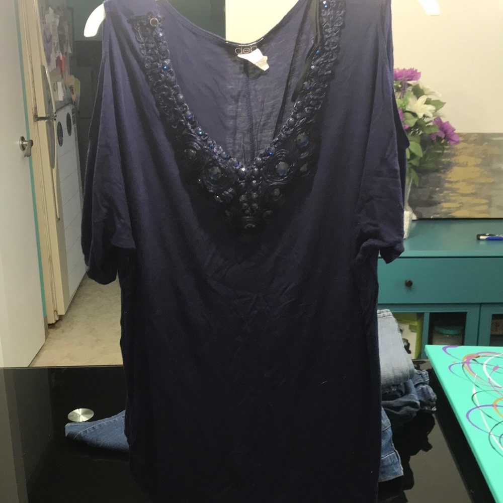 Blue blouse